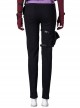 TV Drama Hawkeye Kate Bishop Purple Top Suit Halloween Cosplay Costume Black Trousers
