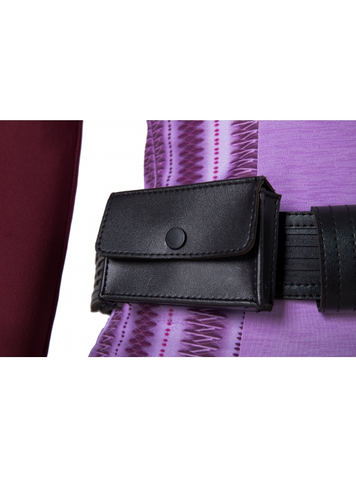 TV Drama Hawkeye Kate Bishop Purple Top Suit Halloween Cosplay Accessories Belt Components
