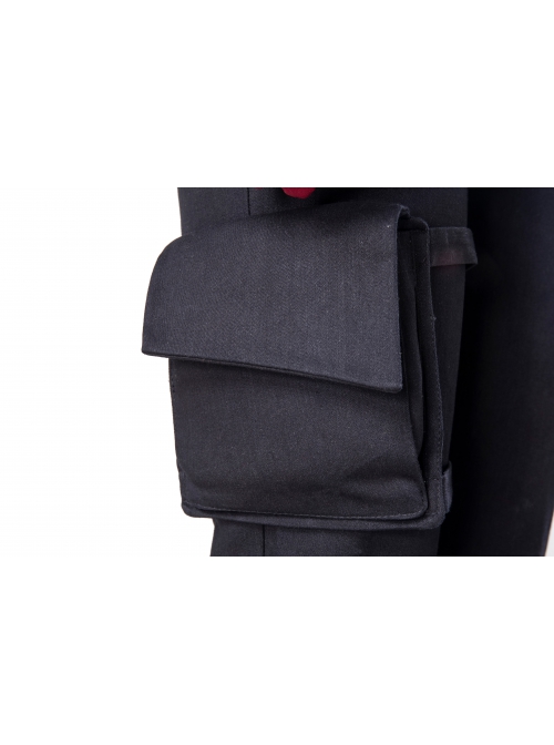 TV Drama Hawkeye Kate Bishop Purple Top Suit Halloween Cosplay Accessories Leg Bag
