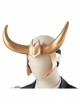 Loki Daily Clothing Navy Blue Suit Halloween Cosplay Accessories Golden Headwear