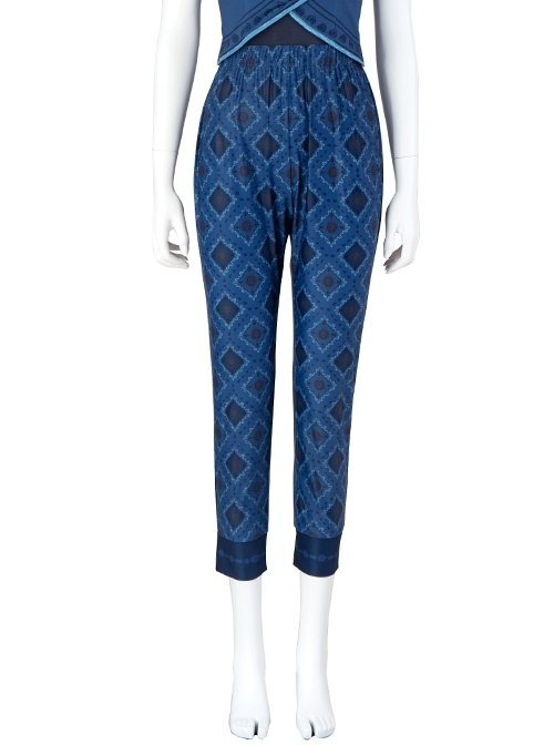 Raya And The Last Dragon Raya Childhood Clothes Halloween Cosplay Costume Blue Printing Pants