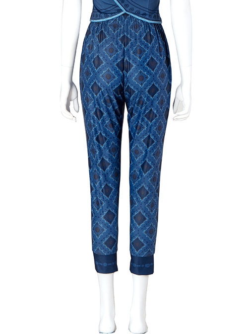 Raya And The Last Dragon Raya Childhood Clothes Halloween Cosplay Costume Blue Printing Pants