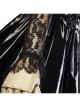 Death Note Amane Misa Halloween Cosplay Costume Sexy Black Sling Leather Dress Full Set