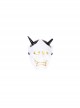 Game Ghostwire Tokyo Hannya Outfit Halloween Cosplay Accessories White Mask