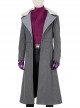 The Falcon And The Winter Soldier Baron Zemo Helmut Zemo Halloween Cosplay Costume Gray Coat
