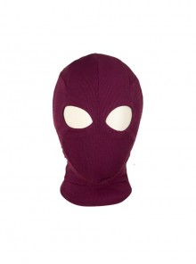 The Falcon And The Winter Soldier Baron Zemo Helmut Zemo Halloween Cosplay Accessories Purplish Red Headcover