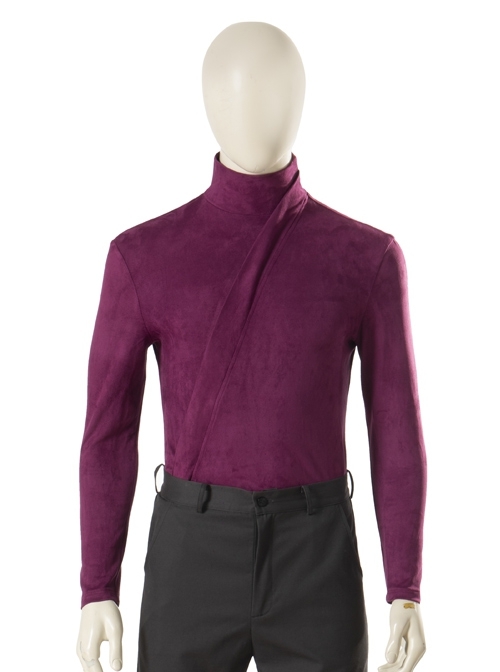 The Falcon And The Winter Soldier Baron Zemo Helmut Zemo Halloween Cosplay Costume Purplish Red Bottoming Top