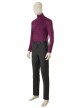 The Falcon And The Winter Soldier Baron Zemo Helmut Zemo Halloween Cosplay Costume Purplish Red Bottoming Top