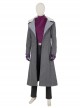 The Falcon And The Winter Soldier Baron Zemo Helmut Zemo Halloween Cosplay Costume Purplish Red Bottoming Top