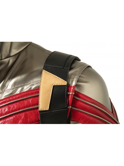 The Falcon And The Winter Soldier Falcon Sam Wilson Black Red Battle Suit Halloween Cosplay Costume Vest