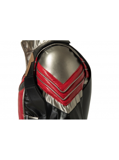 The Falcon And The Winter Soldier Falcon Sam Wilson Black Red Battle Suit Halloween Cosplay Costume Vest
