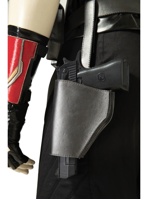 The Falcon And The Winter Soldier Falcon Sam Wilson Black Red Battle Suit Halloween Cosplay Accessories Wrist Guards