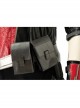 The Falcon And The Winter Soldier Falcon Sam Wilson Black Red Battle Suit Halloween Cosplay Accessories Belt Components
