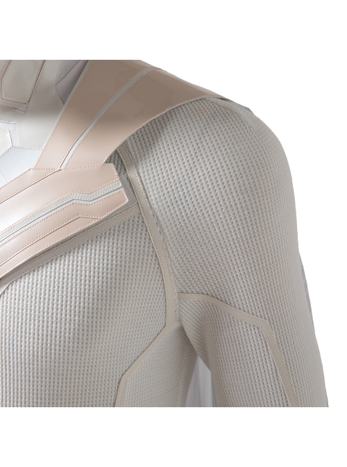 Wanda Vision White Vision Halloween Cosplay Costume White Bodysuit