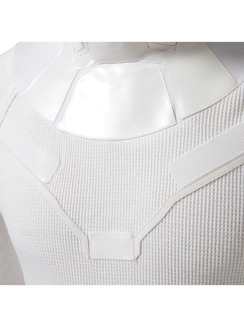 Wanda Vision White Vision Halloween Cosplay Costume White Bodysuit