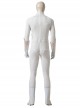 Wanda Vision White Vision Halloween Cosplay Costume White Bodysuit