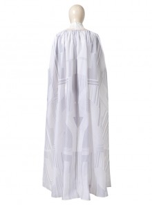 Wanda Vision White Vision Halloween Cosplay Costume White Cloak