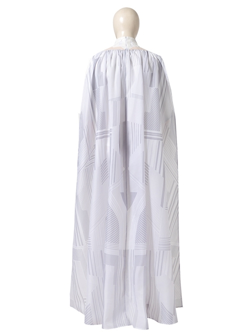 Wanda Vision White Vision Halloween Cosplay Costume White Cloak