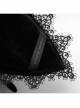 Gothic Serpent Embroidered Square Velvet Cushion Cover