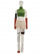 Final Fantasy VII Remake Yuffie Kisaragi Halloween Cosplay Costume Green Vest