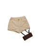 Final Fantasy VII Remake Yuffie Kisaragi Halloween Cosplay Costume Brown Shorts
