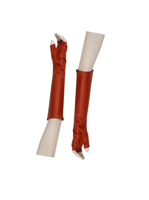 Final Fantasy VII Remake Yuffie Kisaragi Halloween Cosplay Accessories Red Gloves