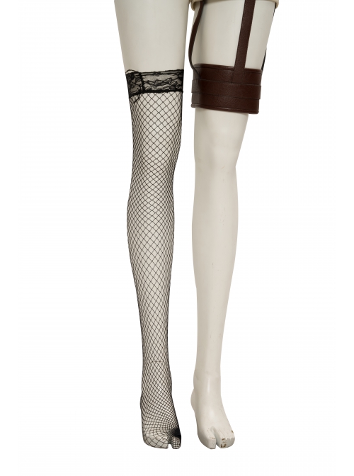 Final Fantasy VII Remake Yuffie Kisaragi Halloween Cosplay Accessories Mesh Sock And Pile Socks