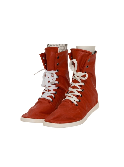 Final Fantasy VII Remake Yuffie Kisaragi Halloween Cosplay Accessories Red Boots
