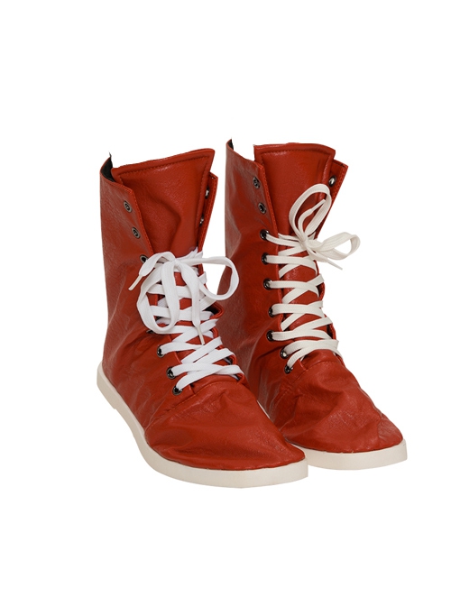 Final Fantasy VII Remake Yuffie Kisaragi Halloween Cosplay Accessories Red Boots