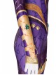 Titans Season 3 Starfire Koriand'r Purple Battle Suit Halloween Cosplay Accessories Wrist Guards