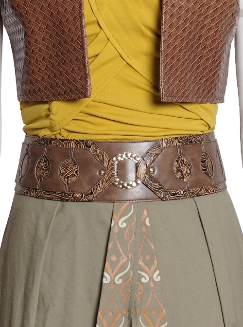 Raya And The Last Dragon Raya Adult Version Suit Halloween Cosplay Accessories Waistband