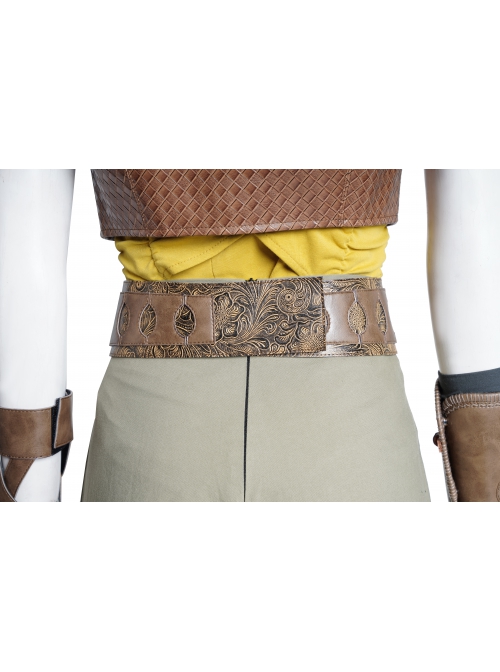 Raya And The Last Dragon Raya Adult Version Suit Halloween Cosplay Accessories Waistband