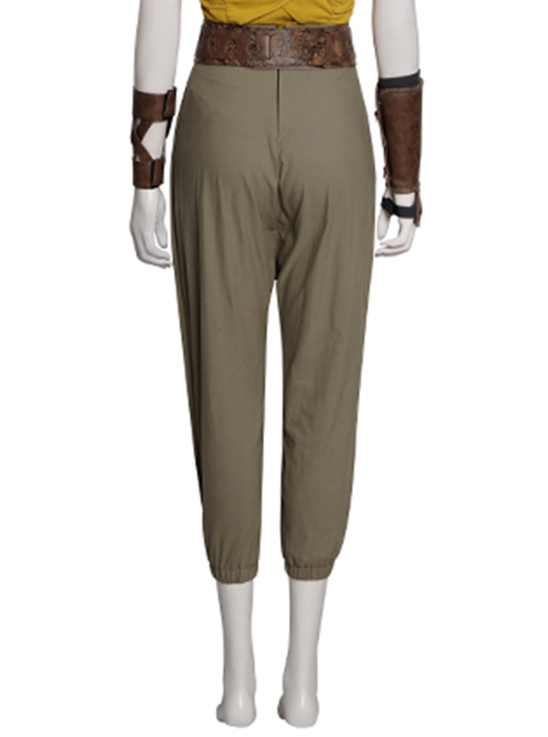 Raya And The Last Dragon Raya Adult Version Suit Halloween Cosplay Costume Gray Pants