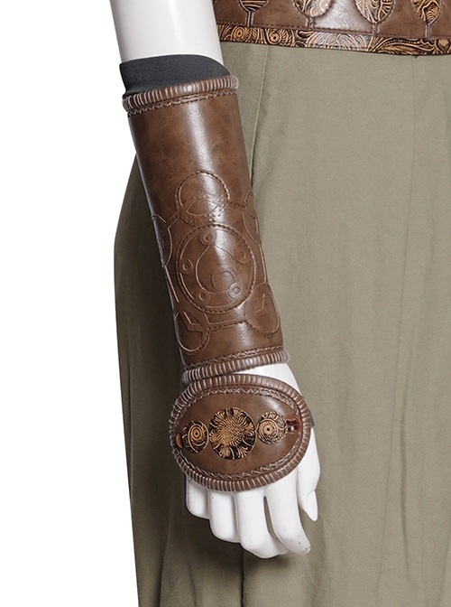 Raya And The Last Dragon Raya Adult Version Suit Halloween Cosplay Accessories Wrist Guards And Handguard