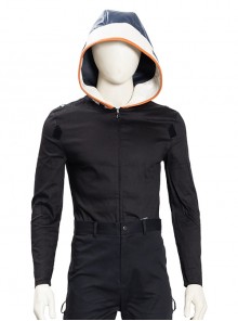 Black Widow Taskmaster Battle Suit Halloween Cosplay Costume Black Top