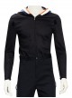 Black Widow Taskmaster Battle Suit Halloween Cosplay Costume Black Top