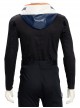 Black Widow Taskmaster Battle Suit Halloween Cosplay Costume Black Top
