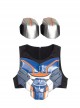 Black Widow Taskmaster Battle Suit Halloween Cosplay Costume Vest And Shoulder Guards