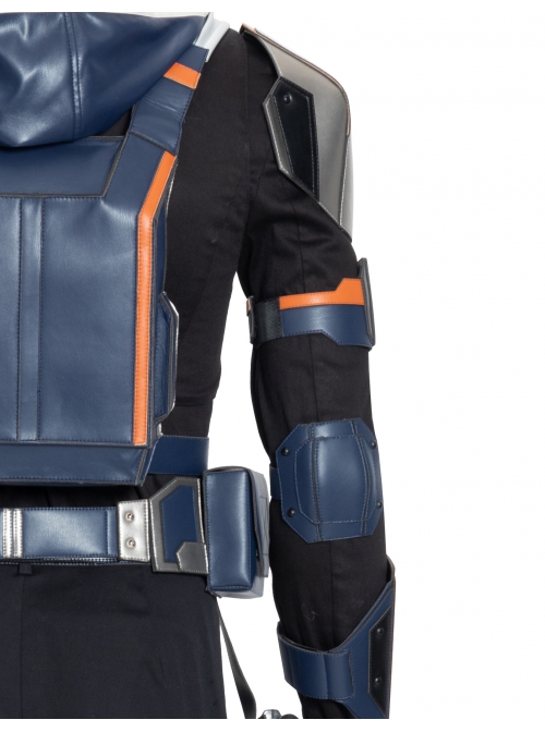Black Widow Taskmaster Battle Suit Halloween Cosplay Accessories Arm Guards And Elbow Guards