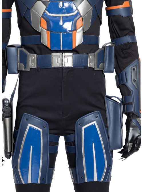 Black Widow Taskmaster Battle Suit Halloween Cosplay Accessories Belt Components