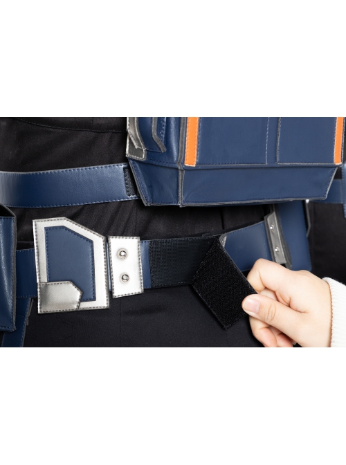 Black Widow Taskmaster Battle Suit Halloween Cosplay Accessories Belt Components
