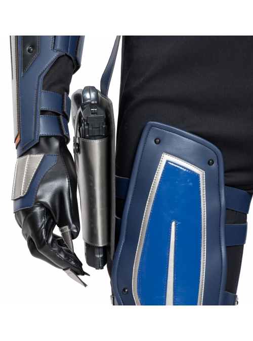Black Widow Taskmaster Battle Suit Halloween Cosplay Accessories Holster Components