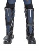 Black Widow Taskmaster Battle Suit Halloween Cosplay Accessories Black Shoe Covers