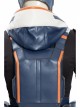 Black Widow Taskmaster Battle Suit Halloween Cosplay Accessories Blue Backpack