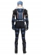 Black Widow Taskmaster Battle Suit Halloween Cosplay Accessories Blue Backpack
