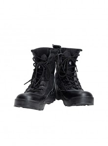 Black Widow Taskmaster Battle Suit Halloween Cosplay Accessories Black Boots