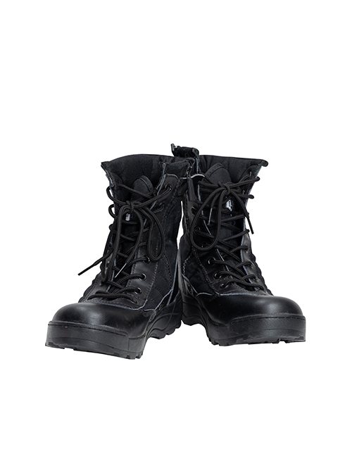 Black Widow Taskmaster Battle Suit Halloween Cosplay Accessories Black Boots