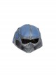 Black Widow Taskmaster Battle Suit Halloween Cosplay Accessories Headcover