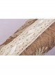 Steampunk Apricot Lace-up Brown Long Gloves