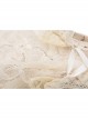 Steampunk Apricot Lace-up Brown Long Gloves